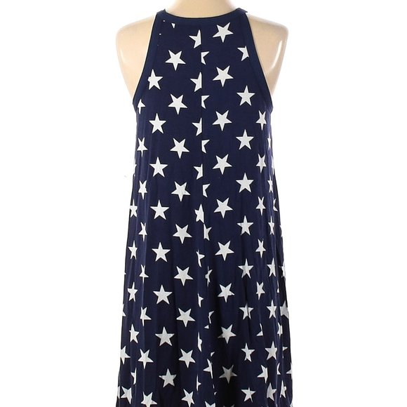 Old Navy Star Swing Dress! Perfect for the 4th of July! Size M - Picture 8 of 8